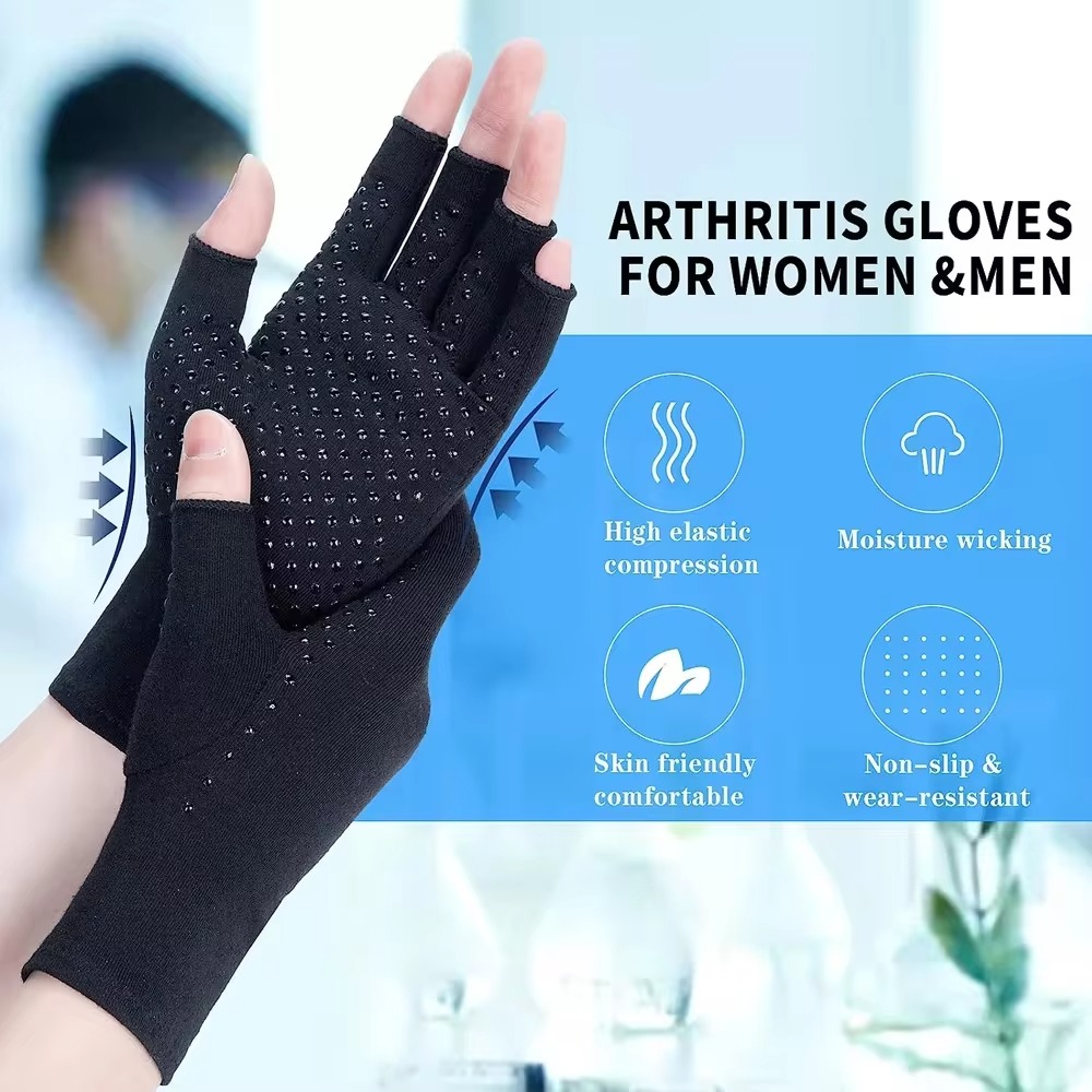 Guanti a compressione senza di - Fingerless Glove Knit recensione e prezzo