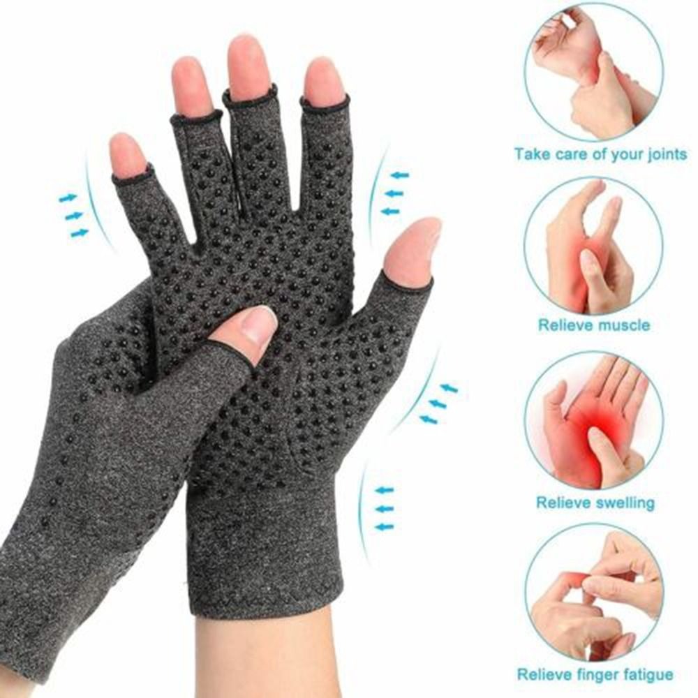 Guanti a compressione senza di - Fingerless Glove Knit recensione e prezzo