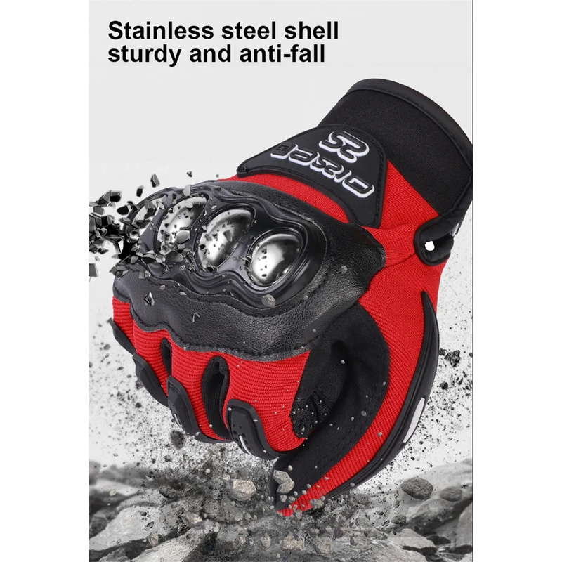 Guanti da Moto MX Traspiranti  - Motorcycle Glove Knuckle recensione e prezzo