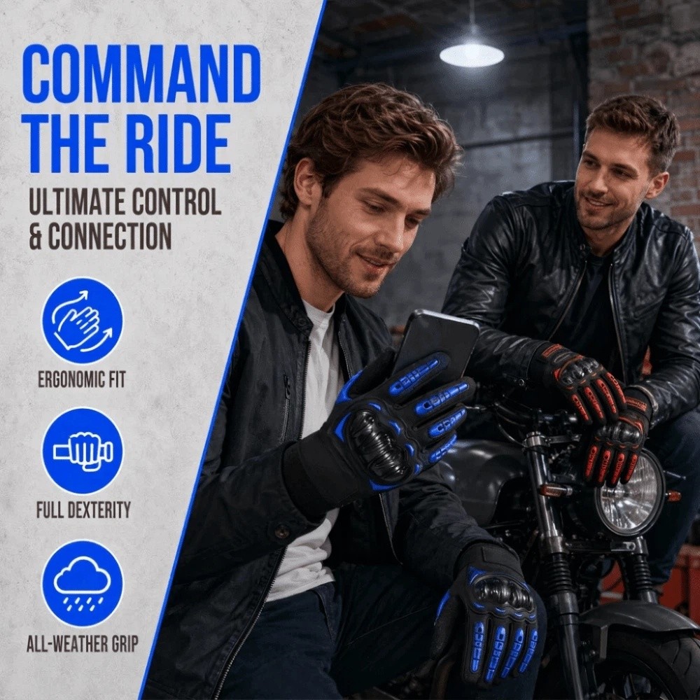 Guanti da moto resistenti all' - Motorcycle Glove Knuckle recensione e prezzo